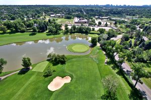 Cherry Hills 17th Water Aerial